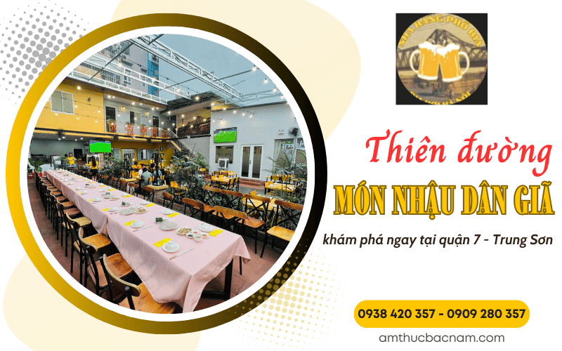 món nhậu dân giã tại Phố Bia